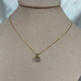Choker piedra natural mini